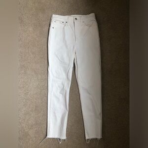 Madewell - The Perfect vintage crop jean white